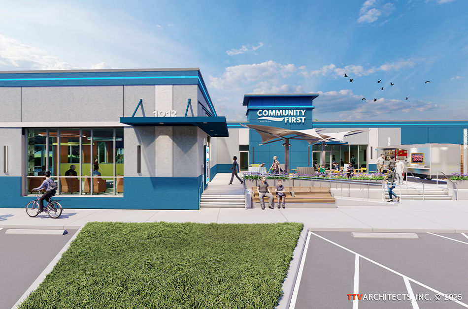 Community First Branch in Murray Hill Rendering Community First Branch in Murray Hill Rendering