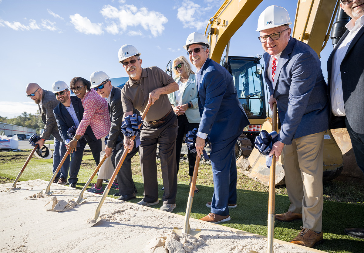 breaking ground on Callahan Branch.