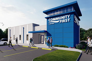 Community First Credit Union Callahan Branch Expansion.