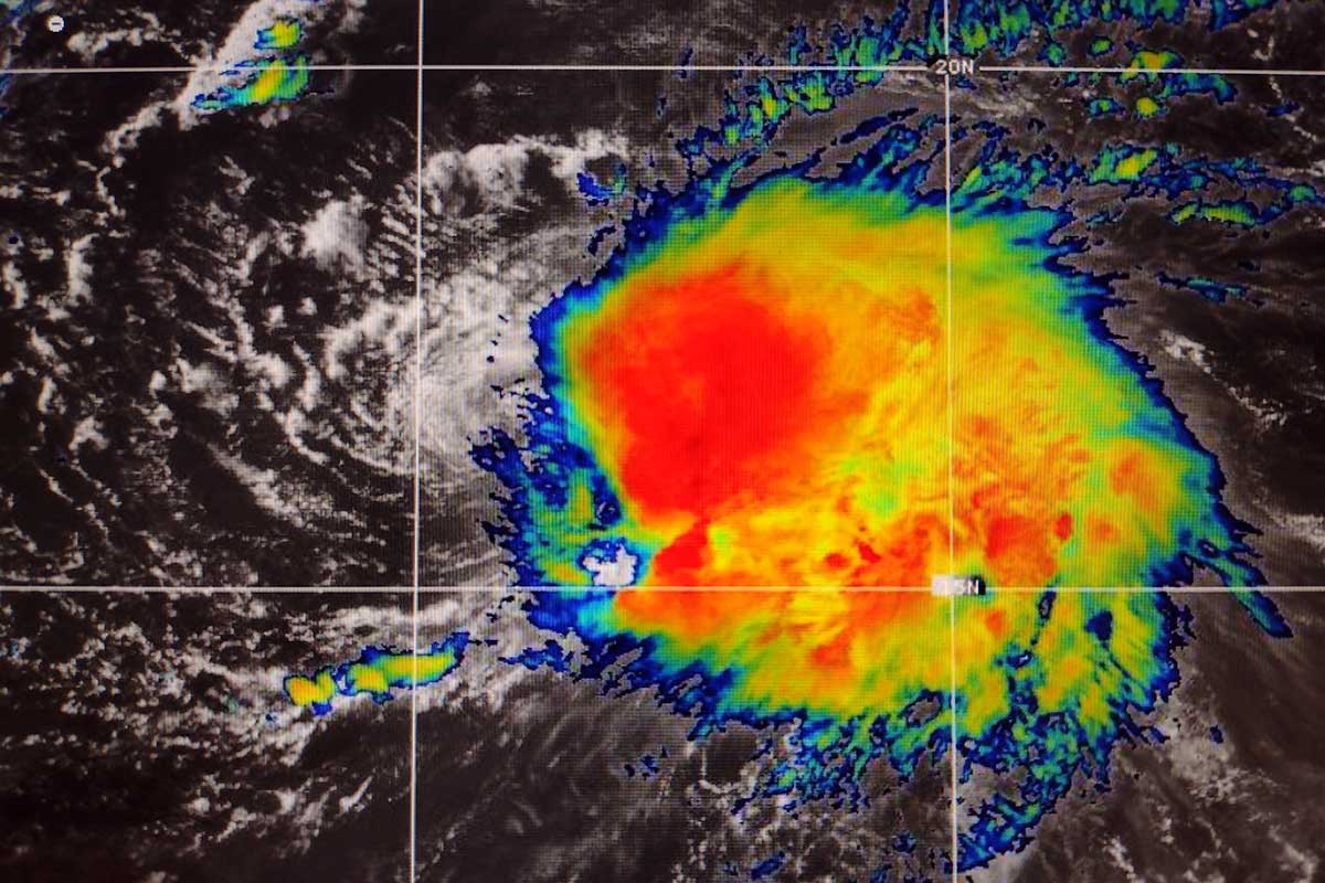 Radar of Hurricane