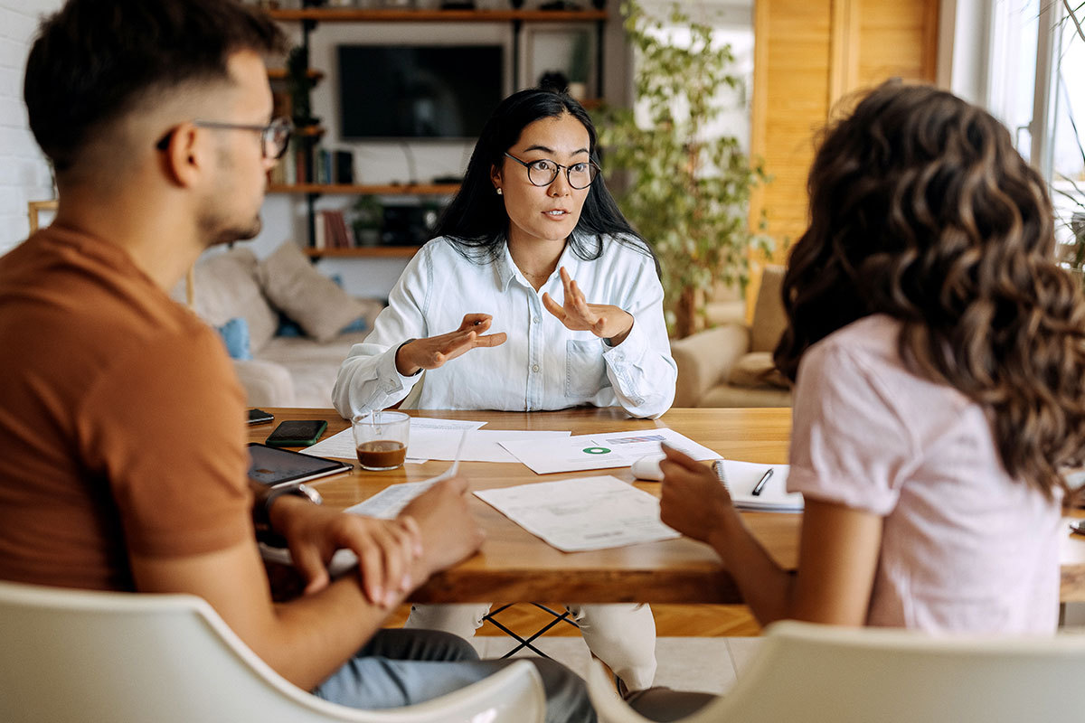 Woman Business Owner at Meeting